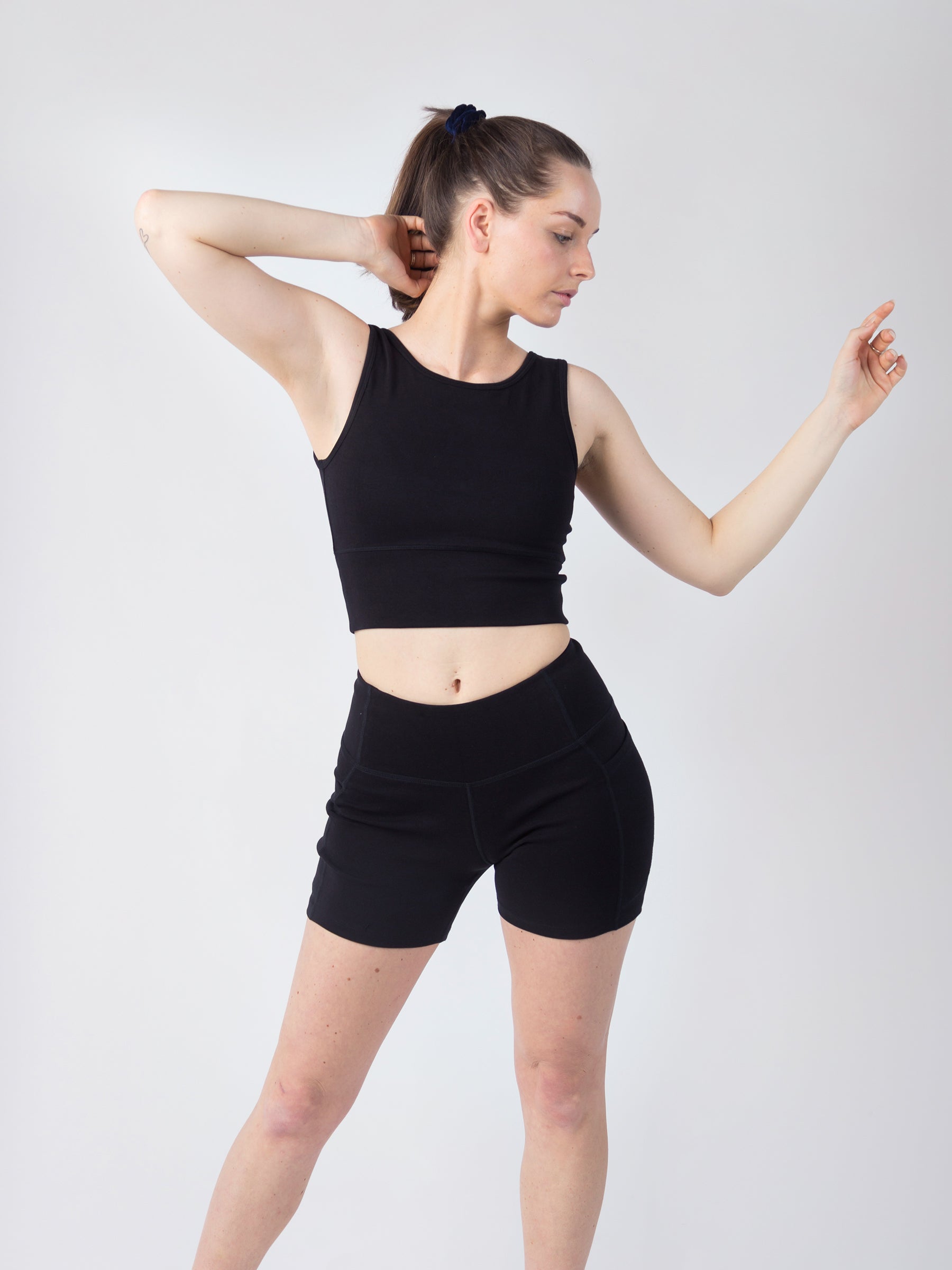 PlantTec™ Organic Reversible Tank | Eclipse-Organic Activewear-Happy Earth