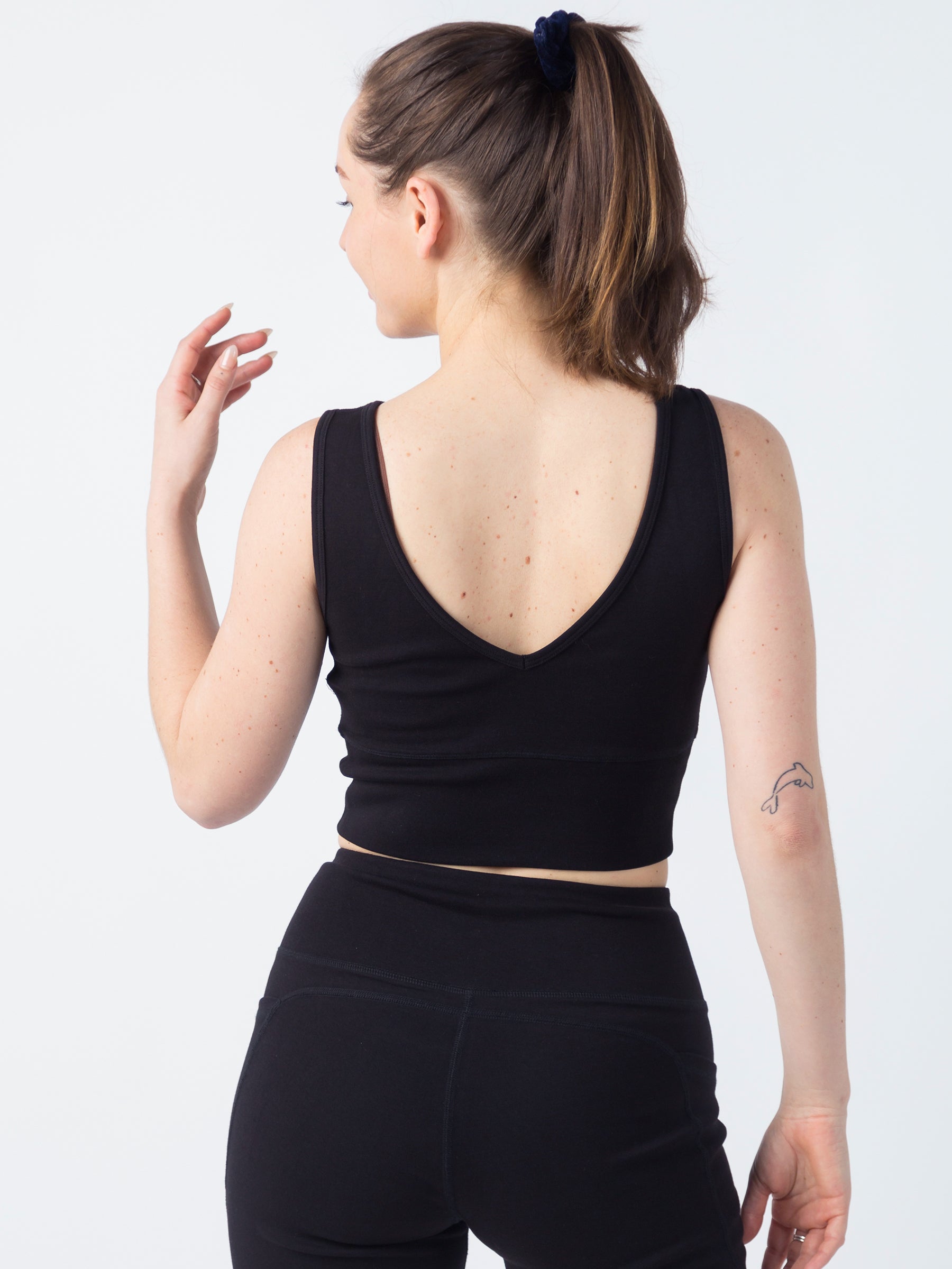 PlantTec™ Organic Reversible Tank | Eclipse-Organic Activewear-Happy Earth