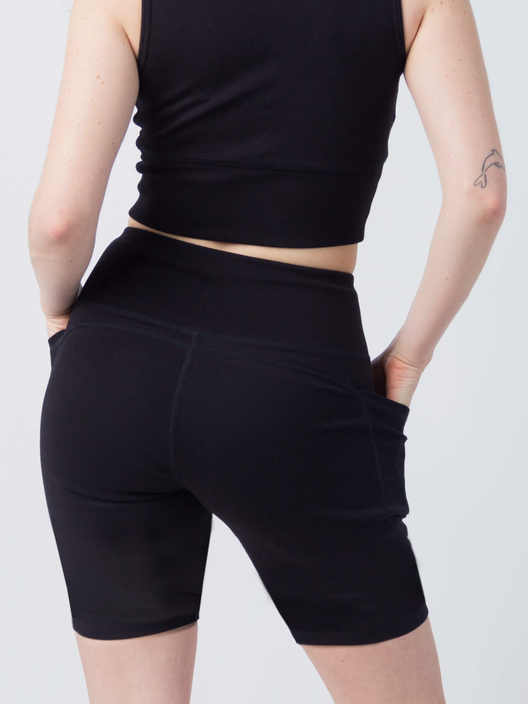 PlantTec™ Organic Shorts | Eclipse-Organic Activewear-Happy Earth