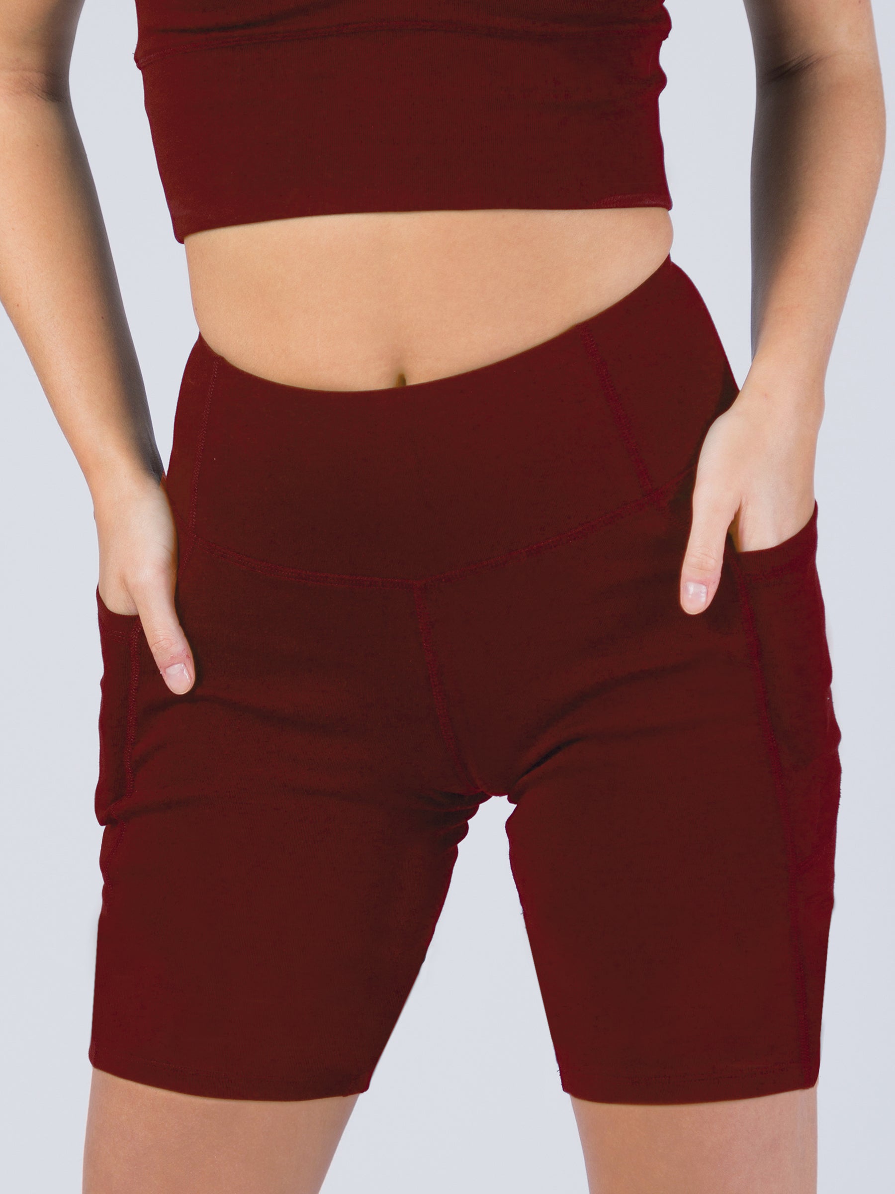 PlantTec™ Organic Shorts | Redwood-Organic Activewear-Happy Earth
