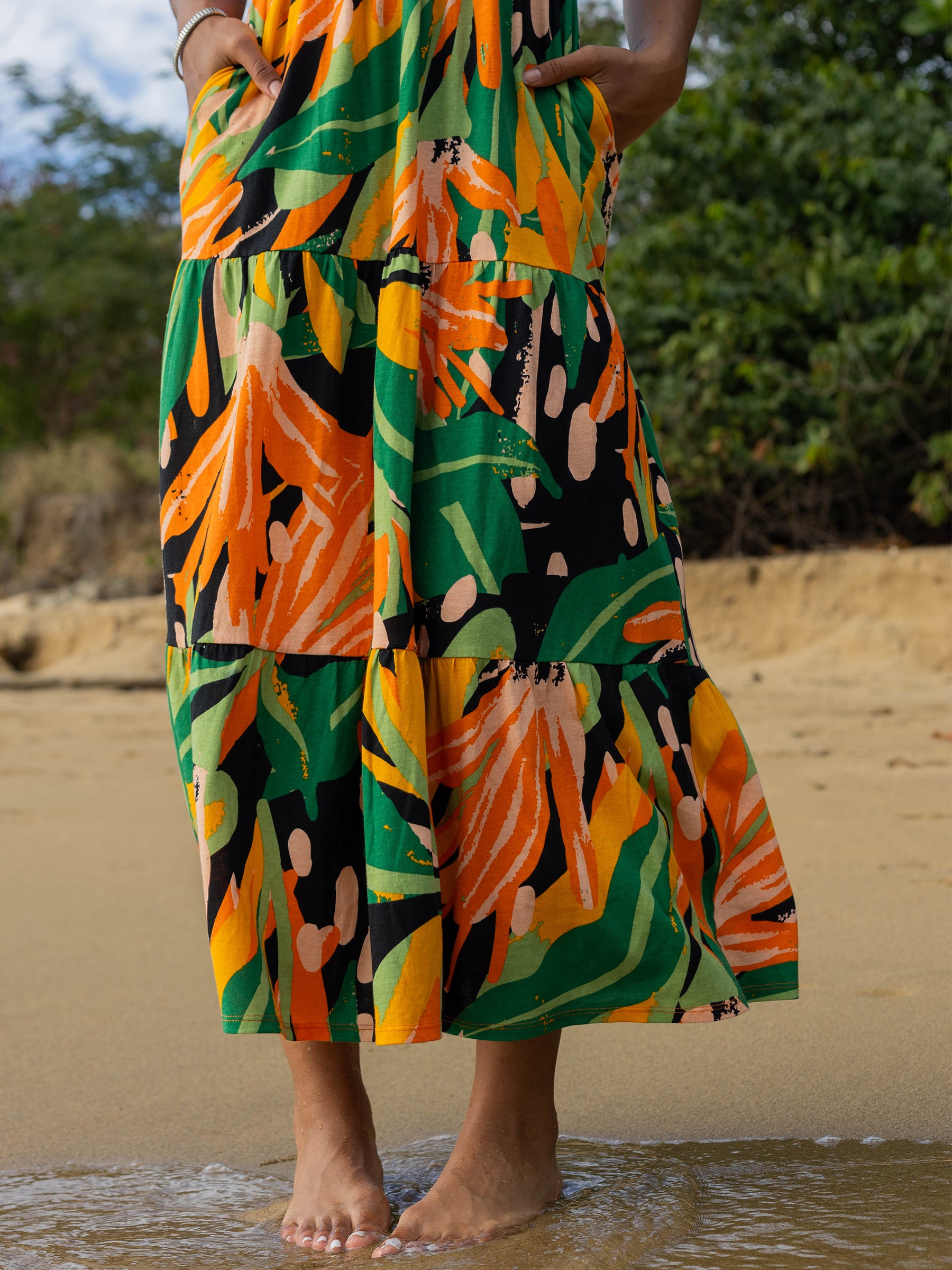 Evie Smocked Dress | Playa