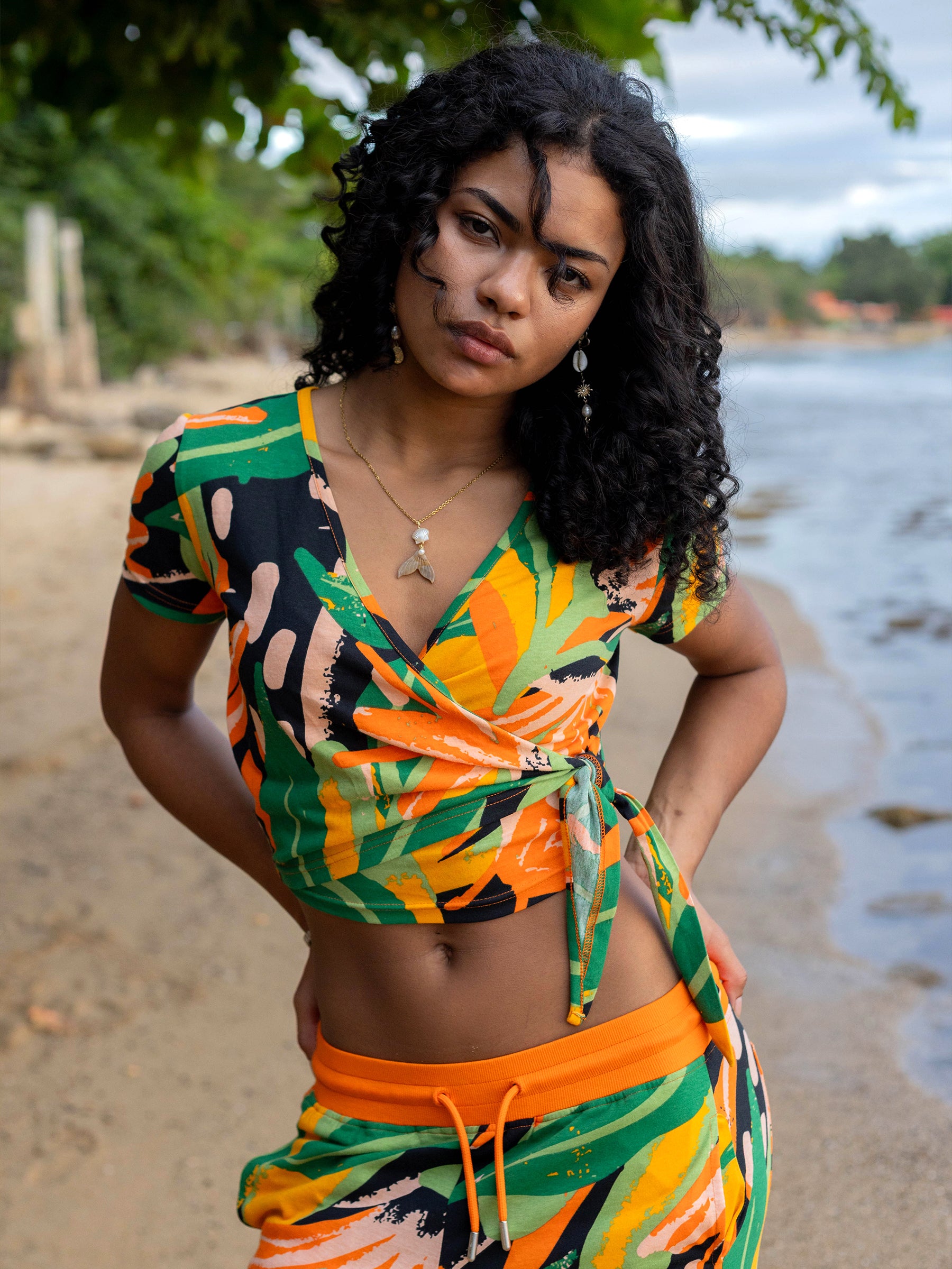 Wrap Crop Top | Playa