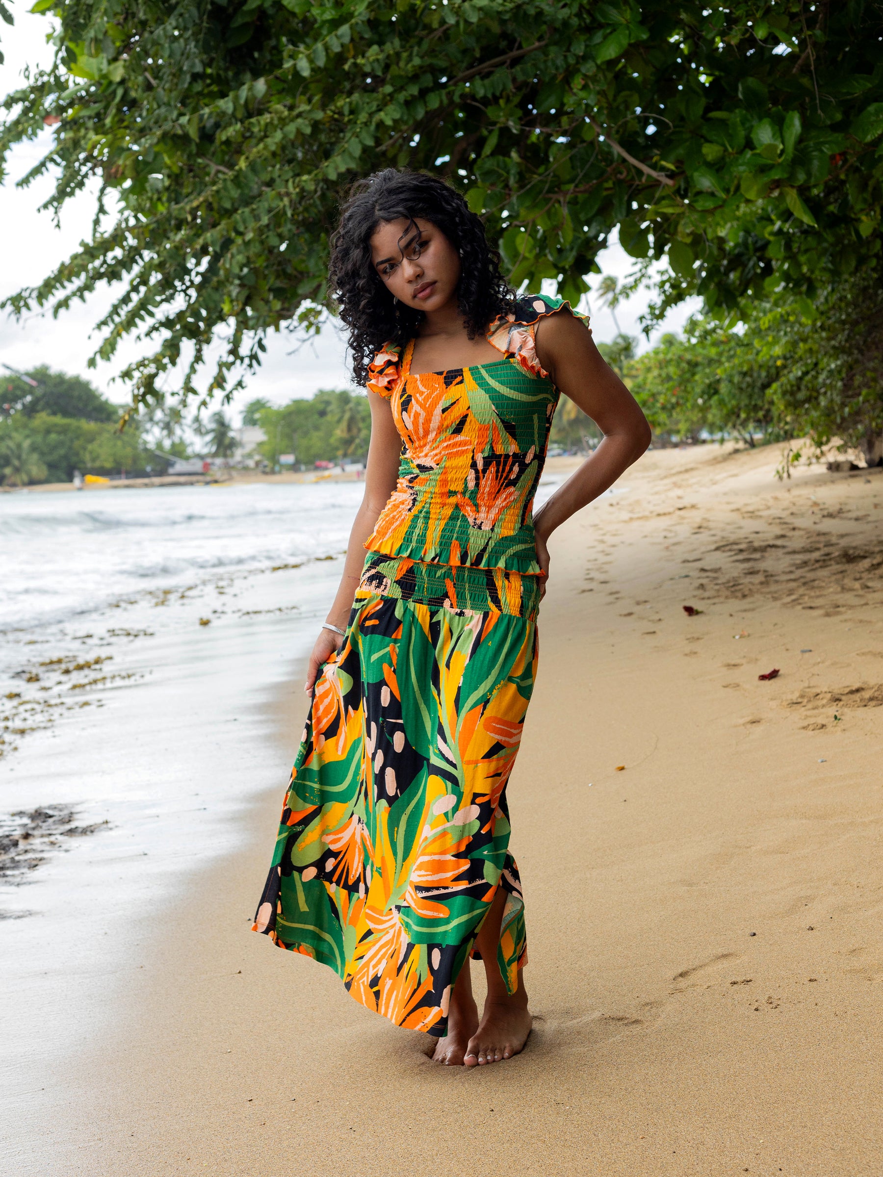 Smocked Skirt | Playa