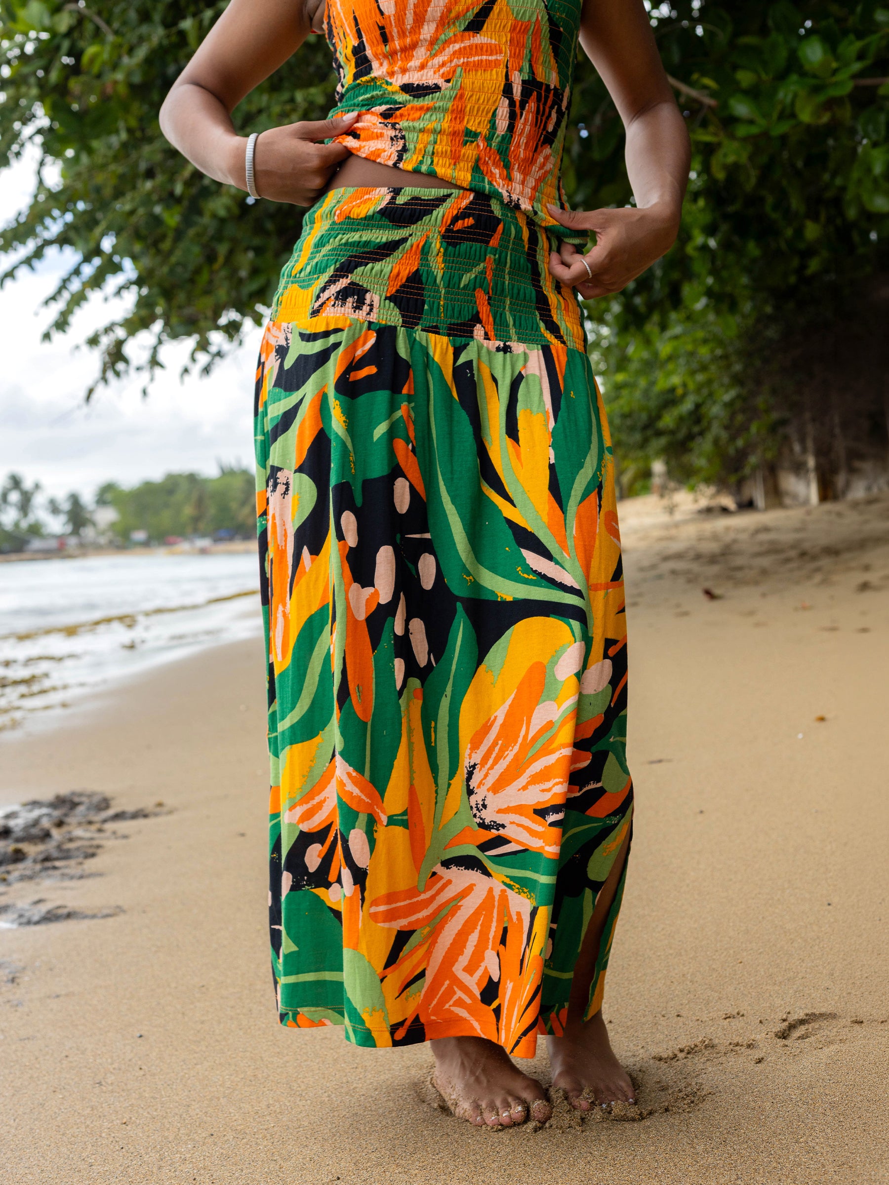 Smocked Skirt | Playa