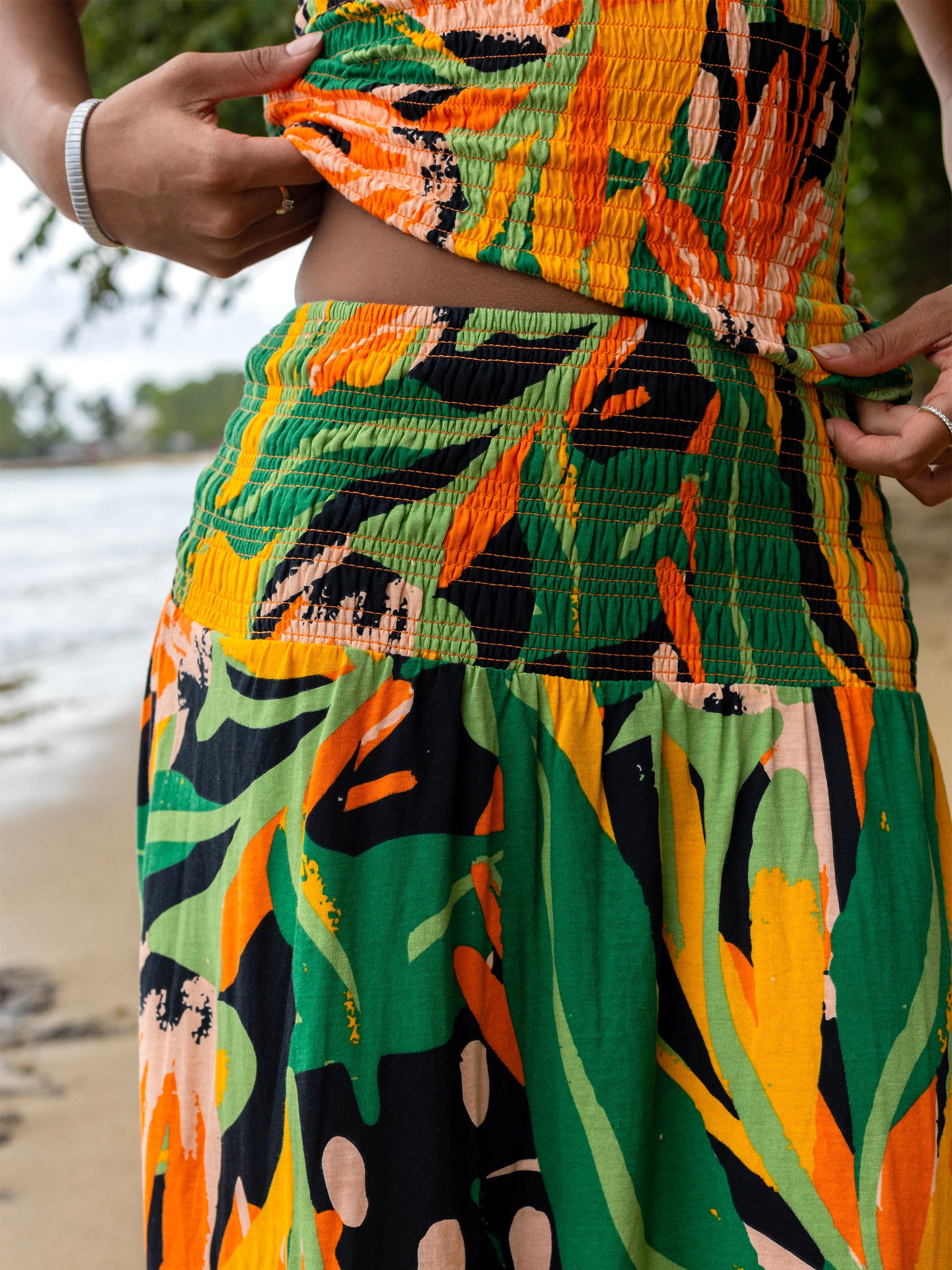 Smocked Skirt | Playa