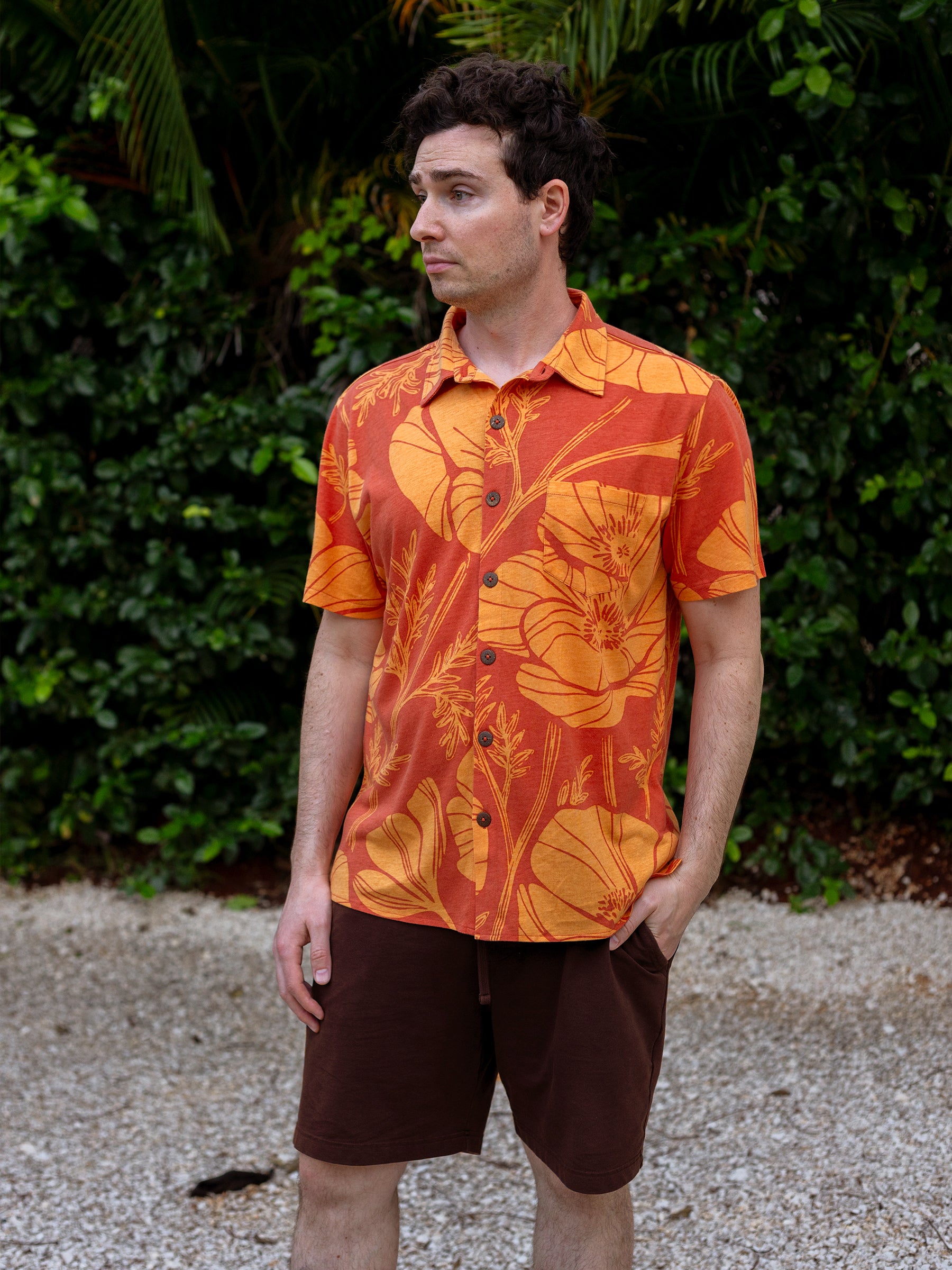 Rincon Shirt | Poppies