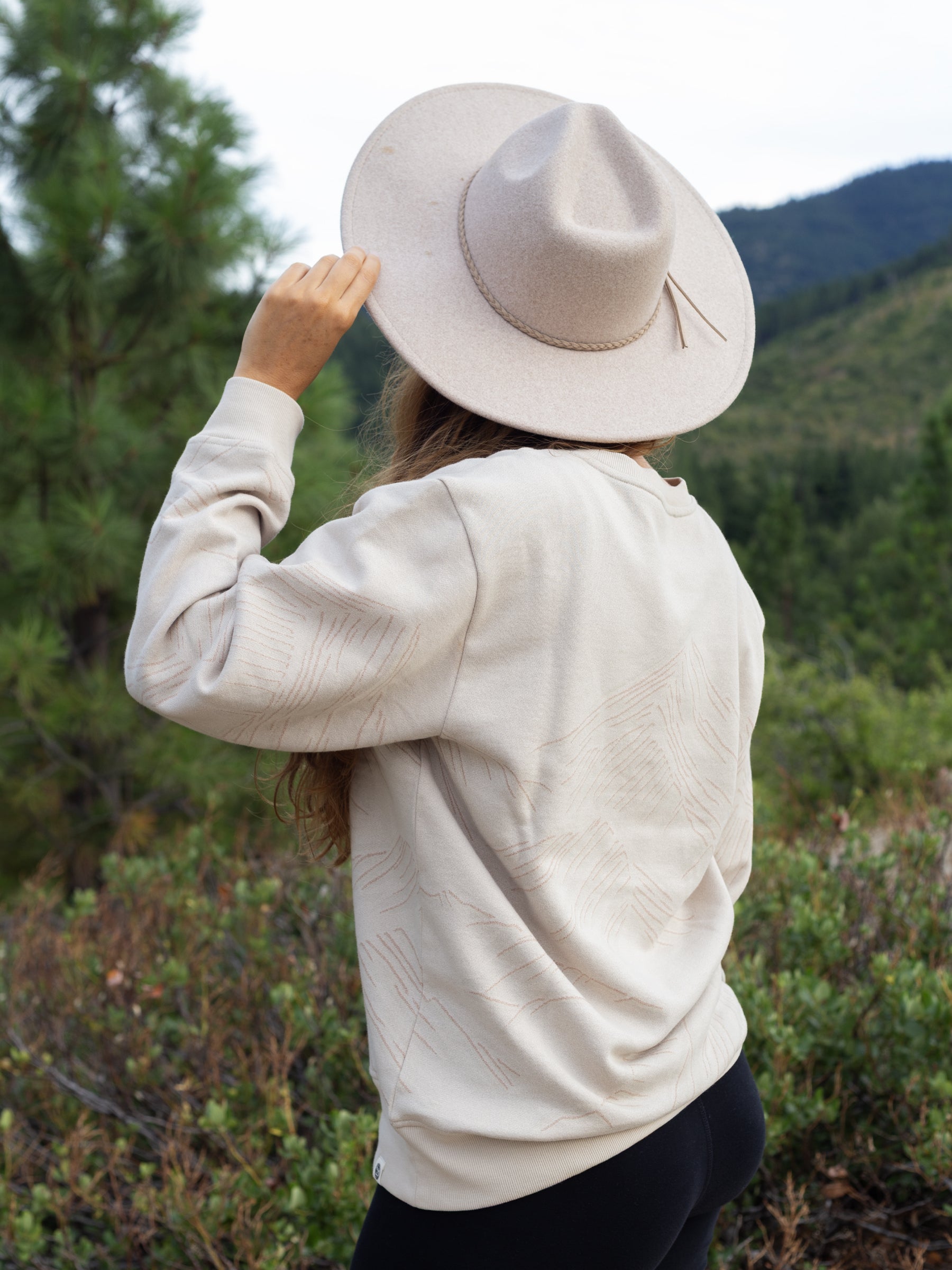 Snowdrift Pullover, a Organic Sweatshirt by Happy Earth Apparel