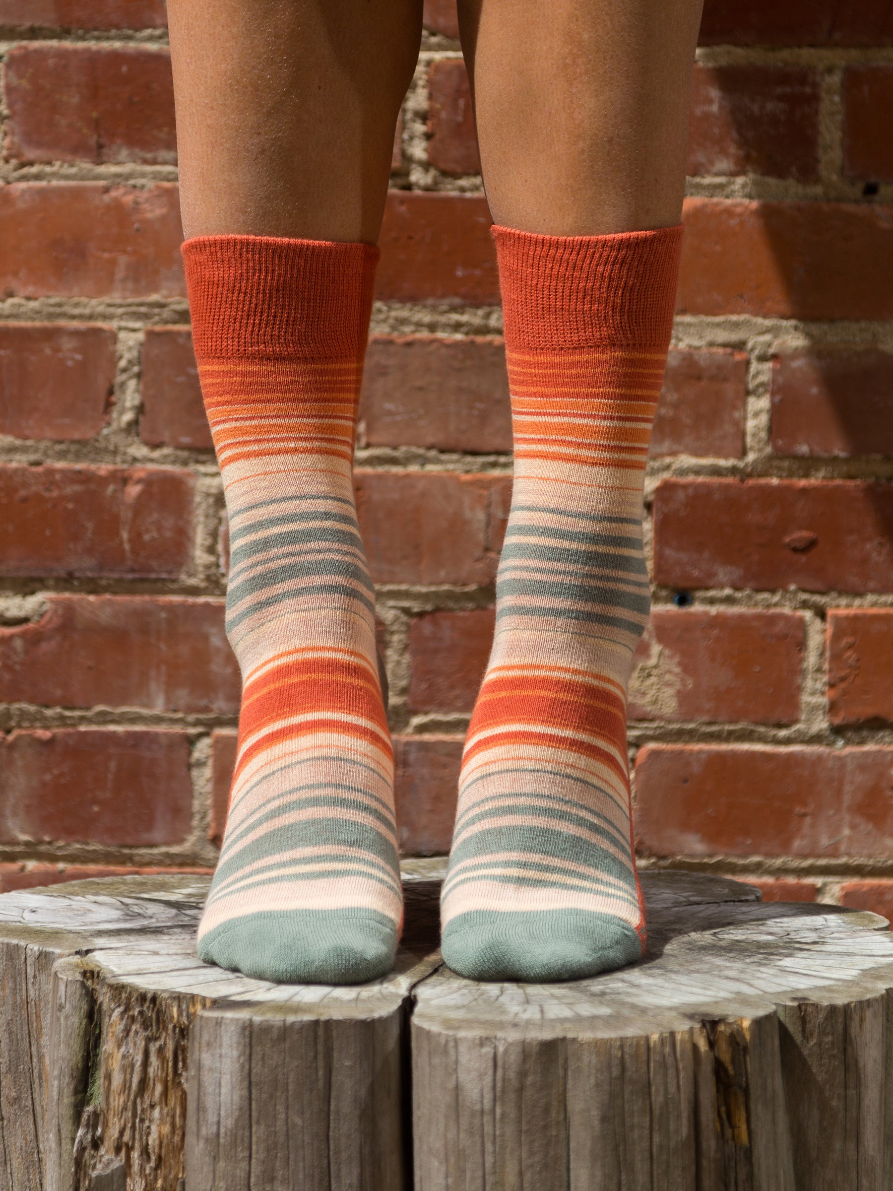 Rainbow Socks-Organic Socks-Happy Earth