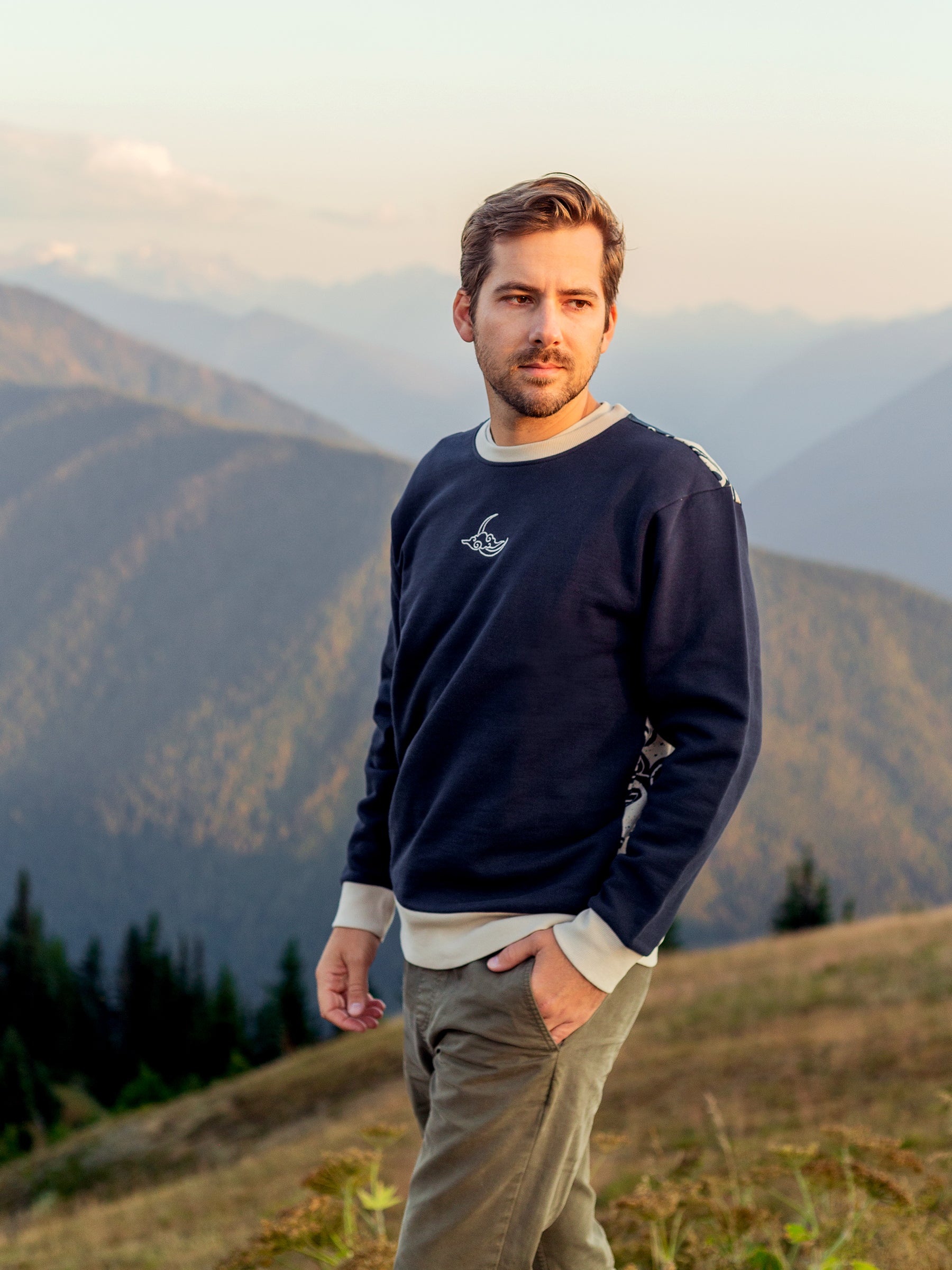 Reverie de Lune Pullover-Organic Sweatshirt-Happy Earth