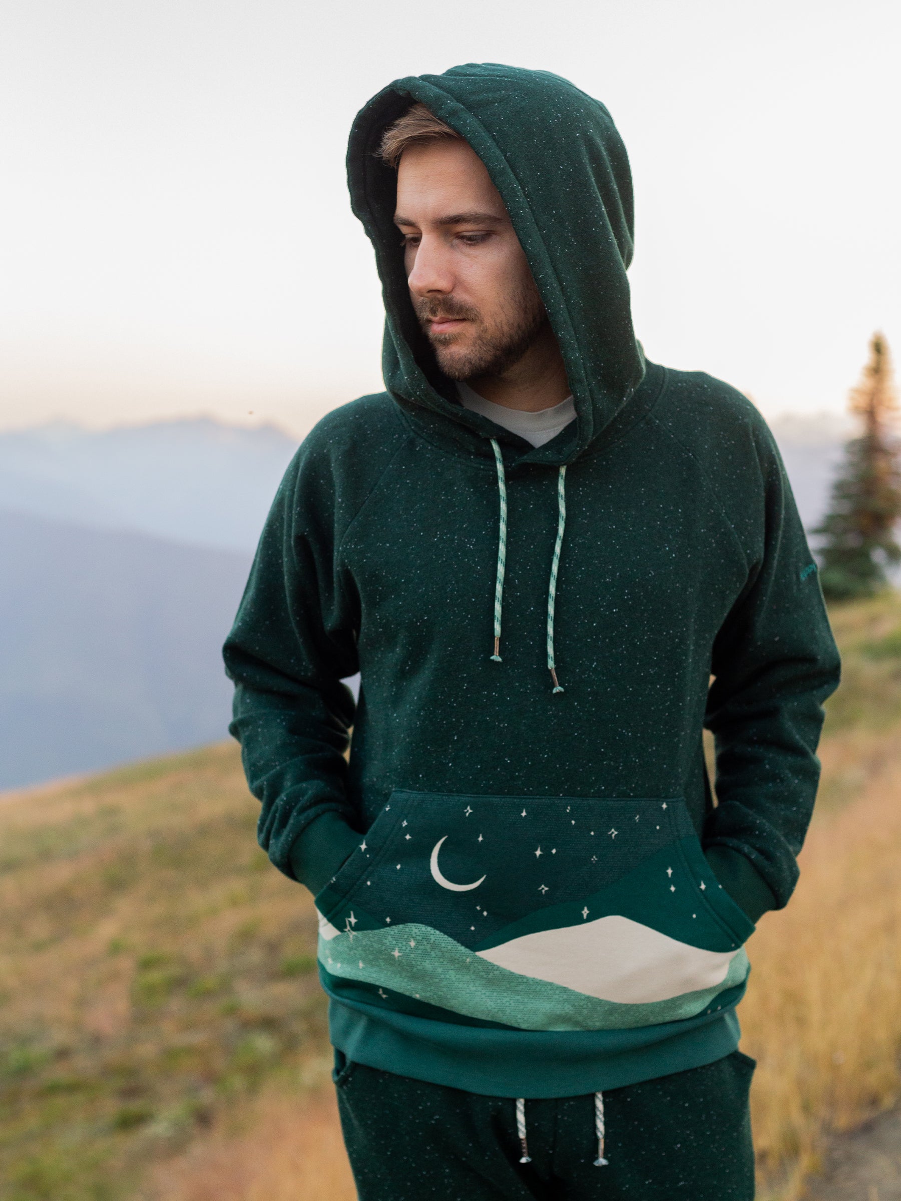 Stargaze Hoodie-Organic Hoodie-Happy Earth