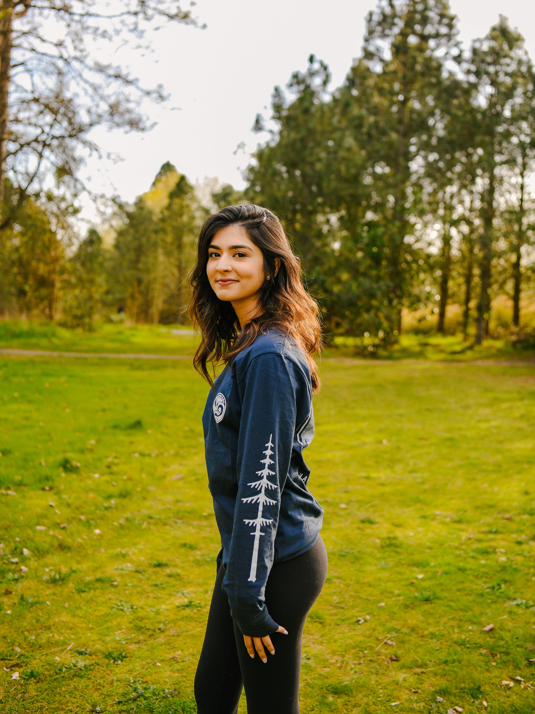 Supernal Nyx Tee-Organic Long Sleeve Tee-Happy Earth