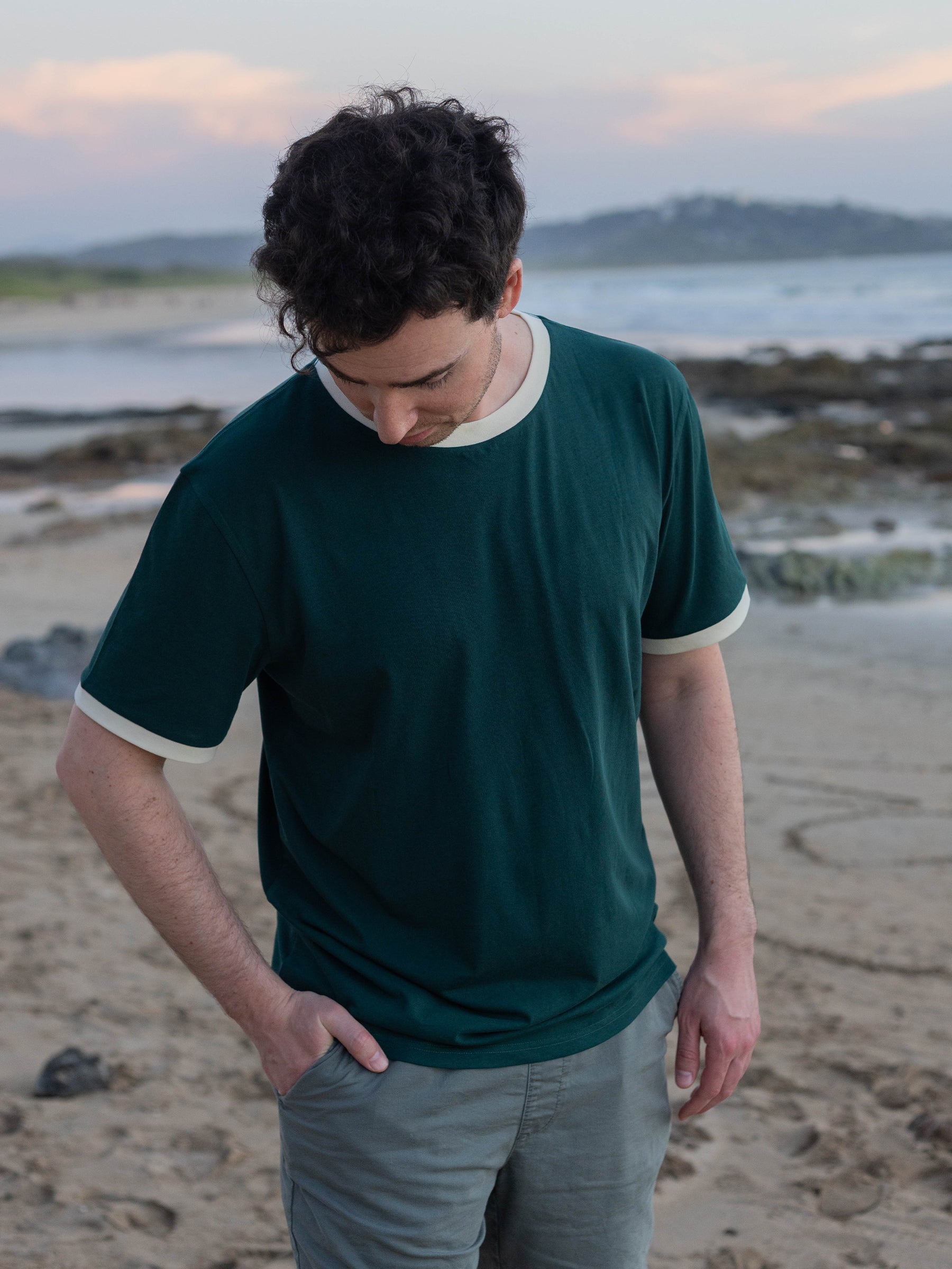 Relaxed Tee | Colorful Mountains