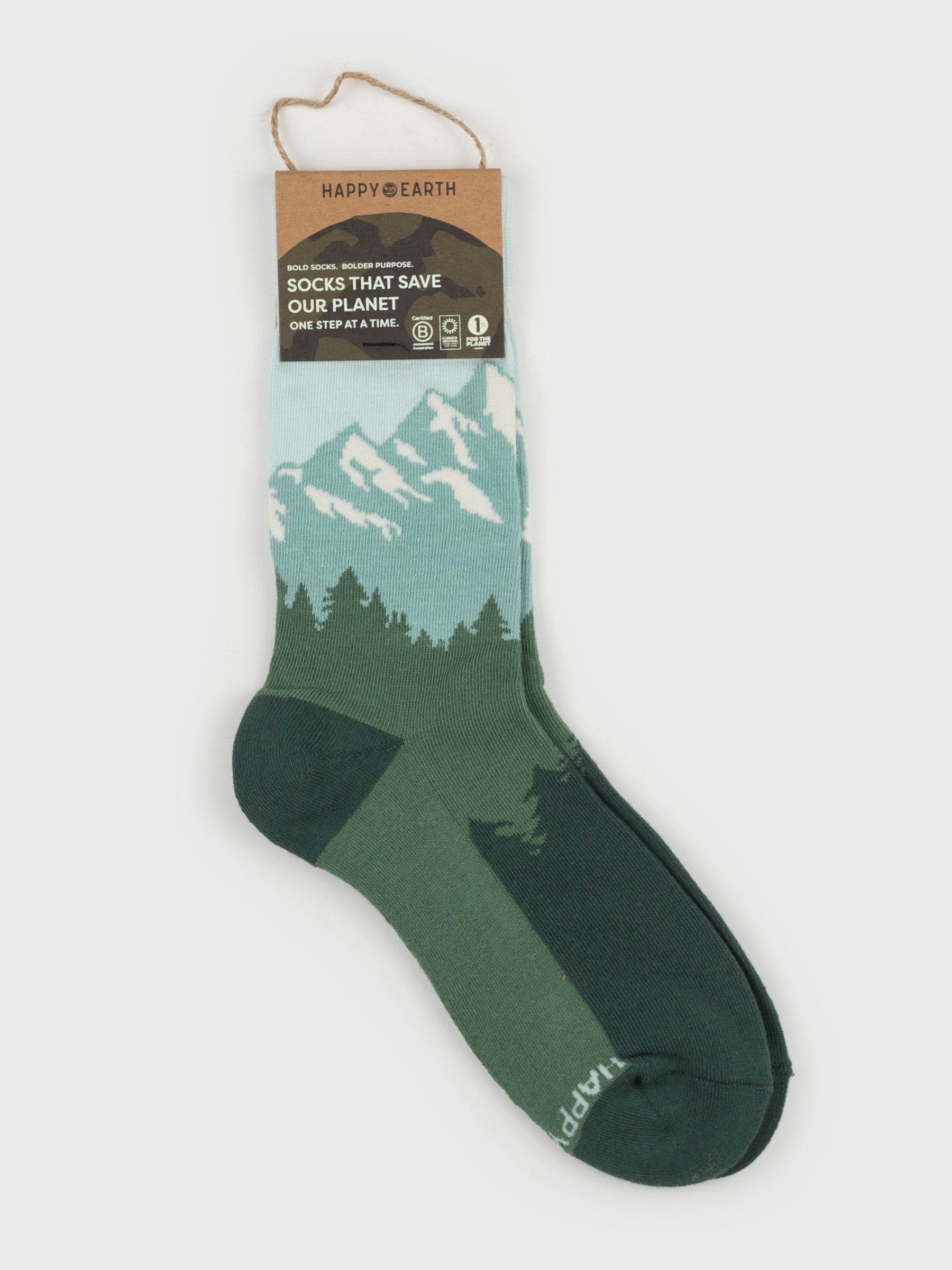 Tetons Socks-Organic Socks-Happy Earth