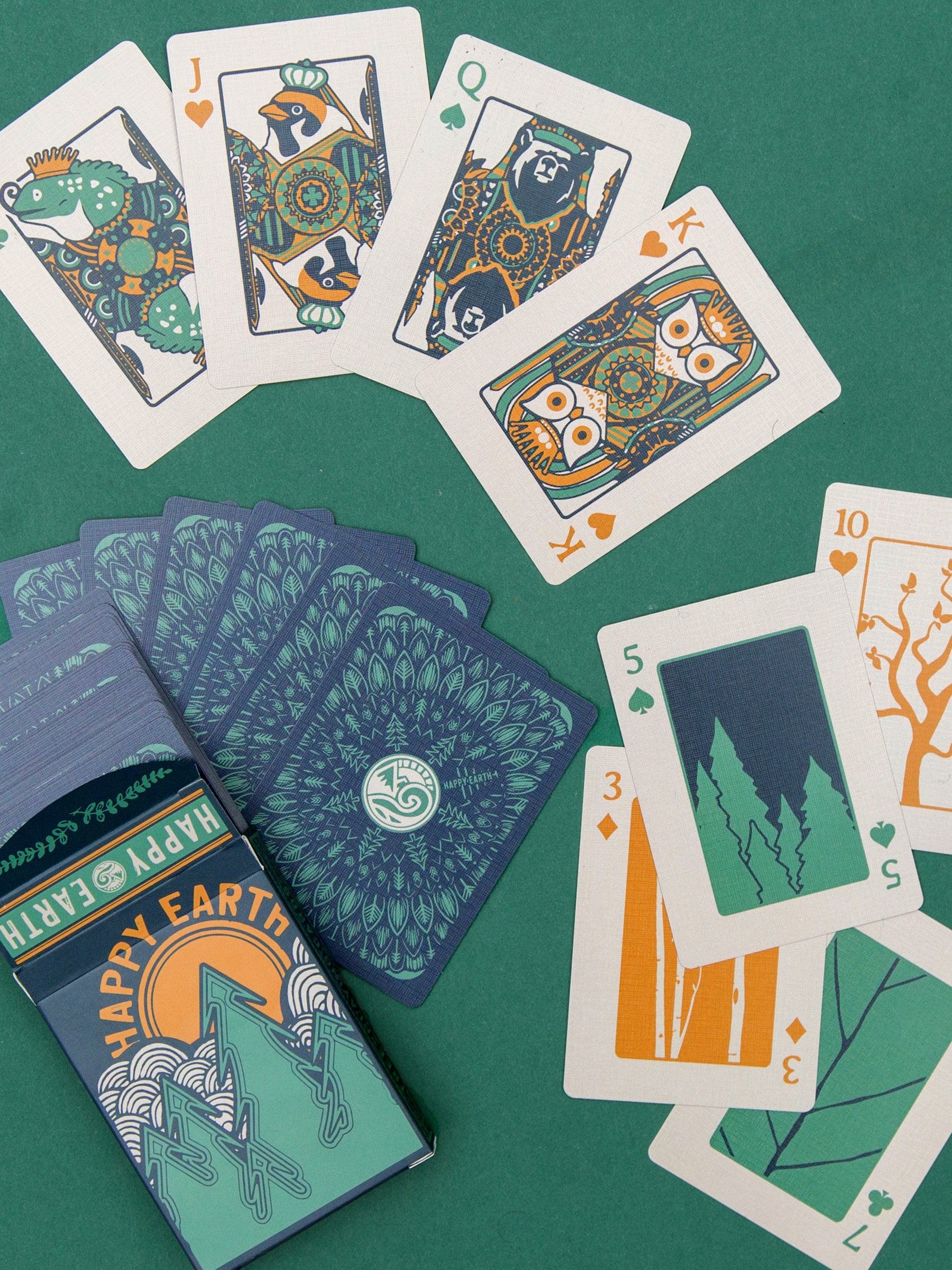 Tree Playing Cards-Games-Happy Earth