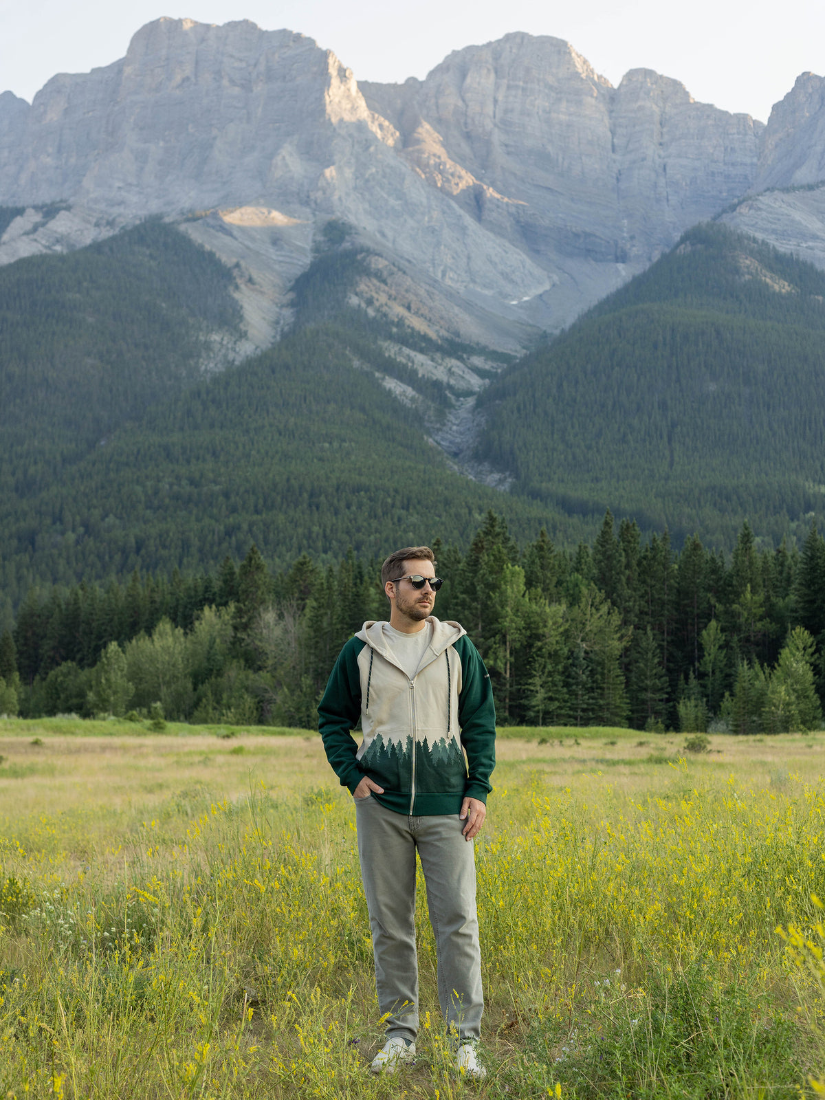 Fading Forest Zip Hoodie