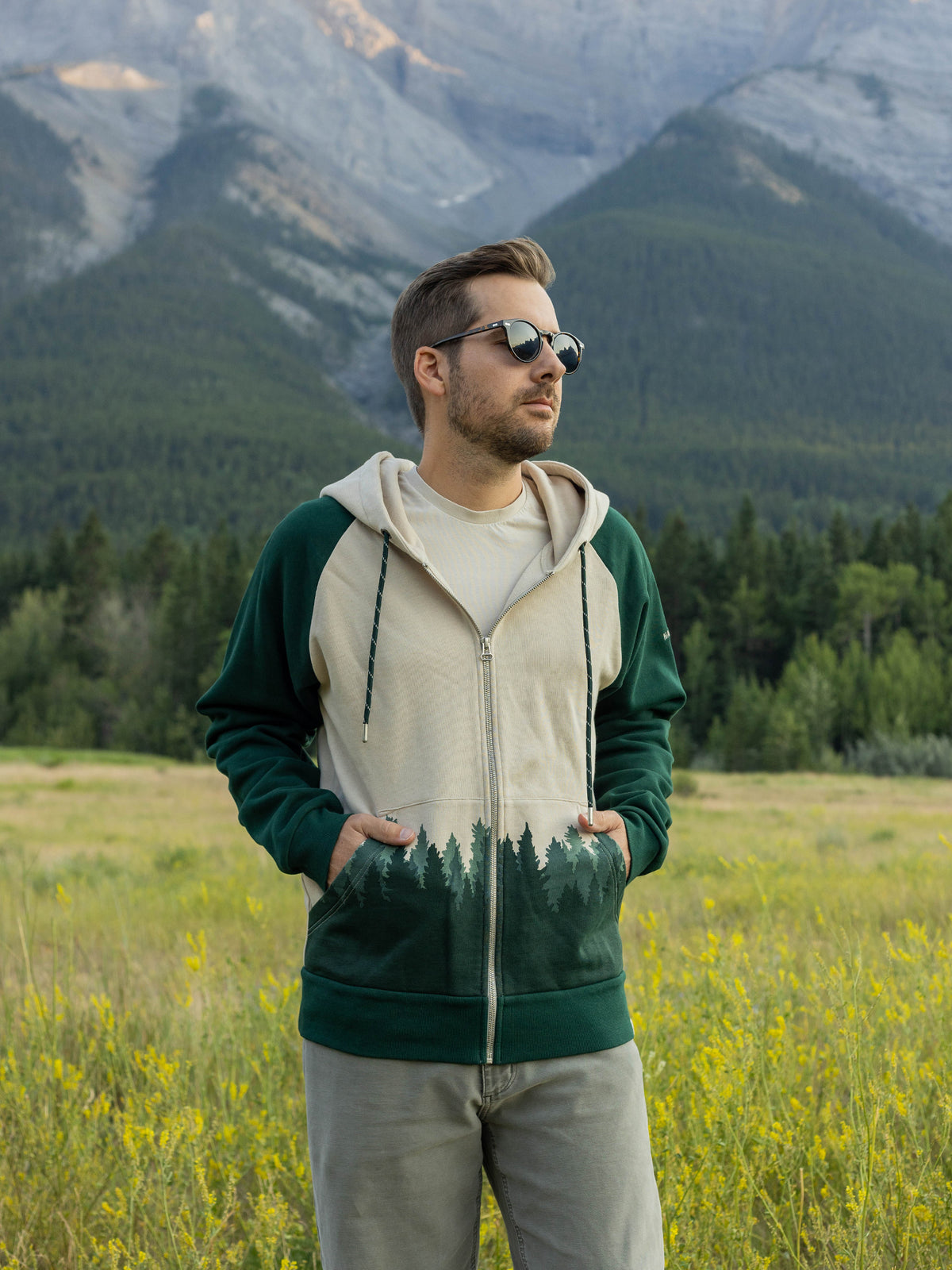 Fading Forest Zip Hoodie
