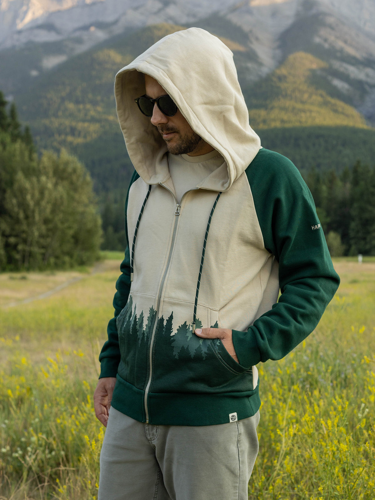 Fading Forest Zip Hoodie