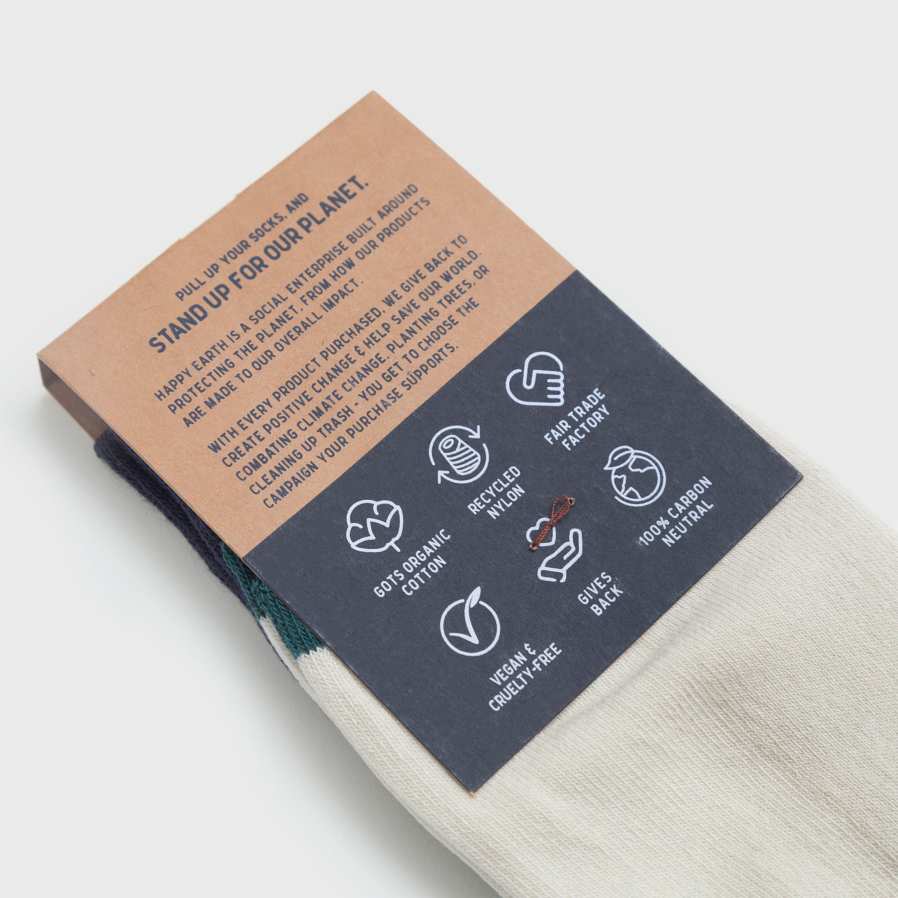 Happy Earth Socks-Organic Socks-Happy Earth