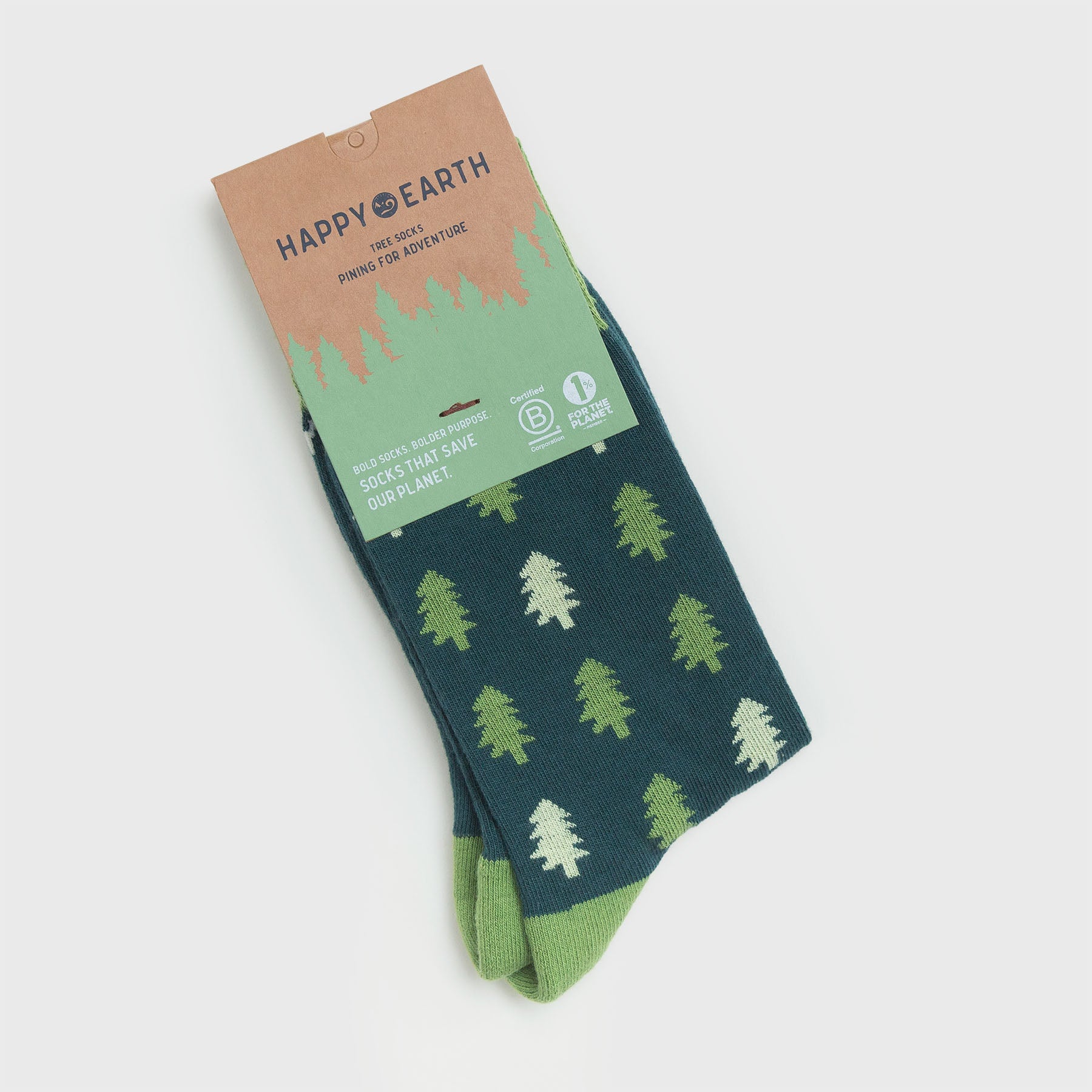 Tree Socks-Organic Socks-Happy Earth